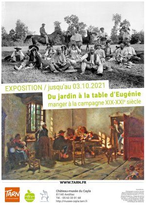 "Du jardin à la table d'Eugénie : manger à la campagne, XIXe-XXIe siècle"