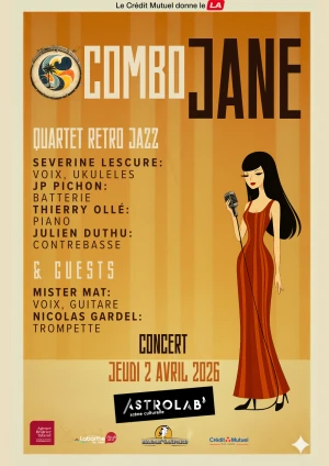 COMBO JANE quartet feat. Mister Mat et Nicolas Gardel
