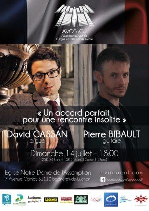Concert orgue et guitare : "Un accord parfait pour une rencontre insolite"