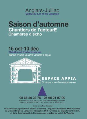 Saison d'automne, Chantiers de l'acteur, Chambres d'Echo