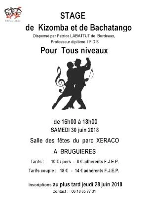 Stage de Kizomba et Bachatango
