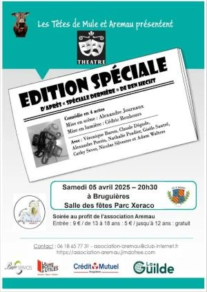 Soirée Théâtre: ''Edition Spéciale''