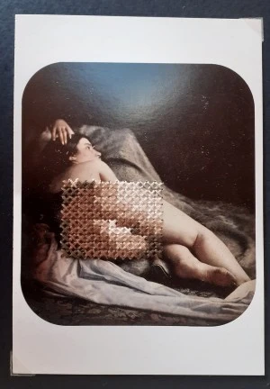 Nudités brodées de la vraievalérie