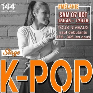 Stage de K-POP (tous niveaux - sauf grands débutants)