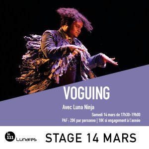 Stage de Voguing avec Luna Ninja
