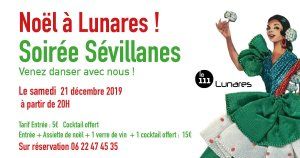 Soirée Sévillanes de Noël à Lunares