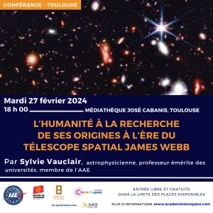 L'humanité à la recherche de ses origines à l'ère du télescope spatial James Webb