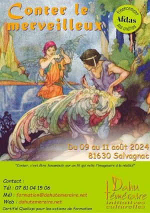 Conter le merveilleux • stage professionnel art du Conte