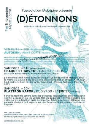(D)étonnons - invitations artistiques, insolites et automnale par l'association l'Aubépine