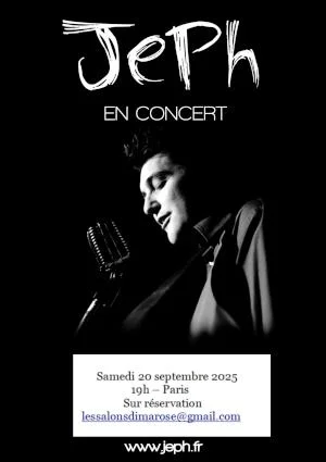 JePh en concert aux Salons de Lord Phoebus 