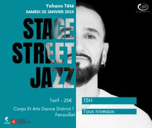 Stage Street Jazz avec Yohann Têté