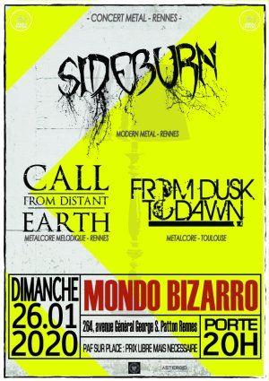 Sideburn / FROM DUSK TO DAWN / Call From Distant Earth