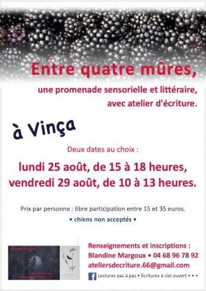 Entre quatre mûres • Promenade & Atelier d'écriture