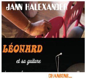 Jann Halexander & Léonard et sa guitare 'CHANSONS...' 24 Novembre au Théâtre de l'ALMENDRA
