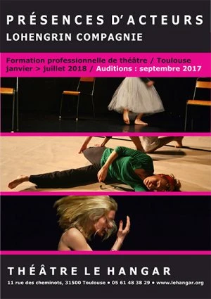 Inscriptions Présences d'acteurs 2018 // Théâtre Le Hangar