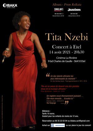 Tita Nzebi en concert à Étel