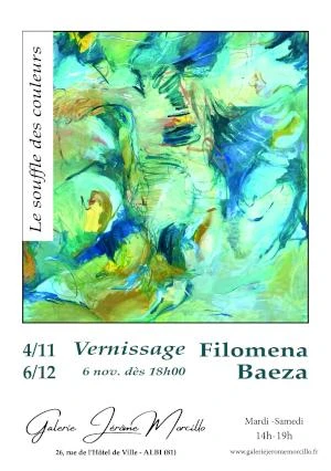 Exposition "Le souffle des couleurs" - Filomena Baeza
