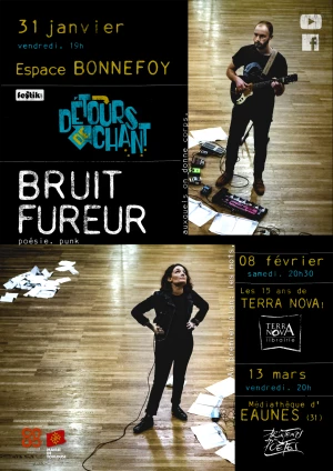 Bruit Fureur, poésie punk, au Festival détours de chant