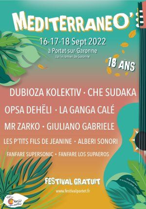 Festival MéditerranéO' - Portet-sur-Garonne (31)