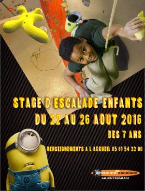 Altissimo Montaudran *** STAGE ESCALADE ENFANTS