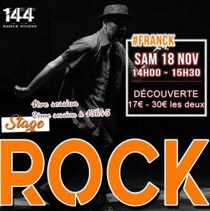 Stage découverte de Rock sur deux sessions