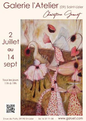 "Mondes éthériques", peintures de Christine Garuet