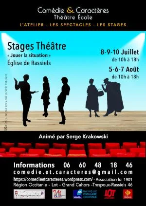 Stage Théâtre « JOUER LA SITUATION ! »