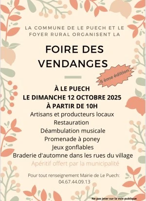Les Rossignôles et leurs orgues de barbarie à la Foire des Vendanges au Puech (34)