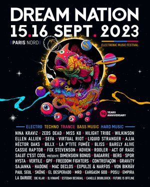 15 & 16 septembre 2023 – FESTIVAL DREAM NATION – PARIS NORD 