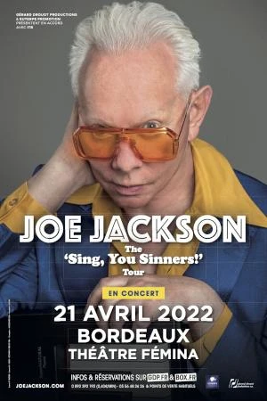 Joe Jackson en tournée !