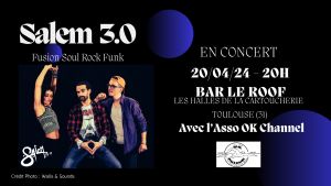 Salem en concert au profit de l'association OK Channel