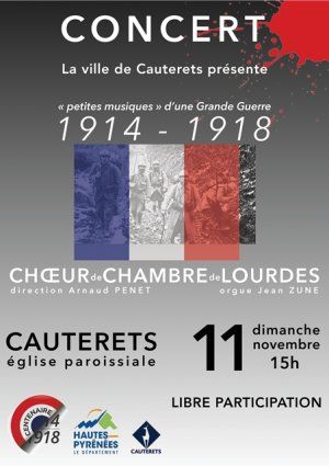 Concert : "Petites musiques d'une Grande Guerre"