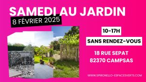 Samedi au jardin