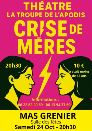 Soirée Théâtre "Crise de mères"