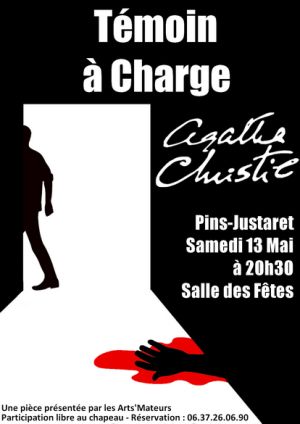 Témoin à charge d'Agatha Christie par les Arts'Mateurs