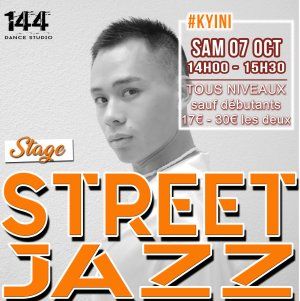 Stage de Street Jazz avec KYINI