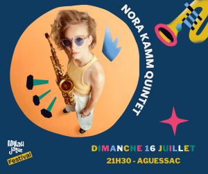 Millau Jazz Festival - Nora Kamm - 16 juillet - Aguessac