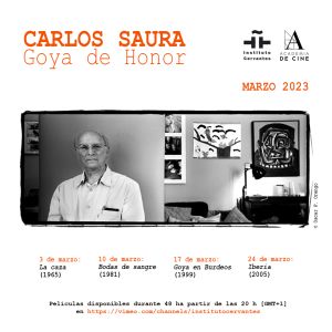 Hommage à Carlos Saura en ligne