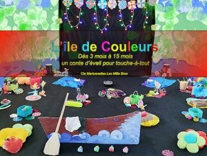 Conte d'éveil "L'île de Couleurs"
