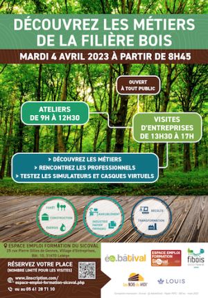 Forum des métiers de la filière bois