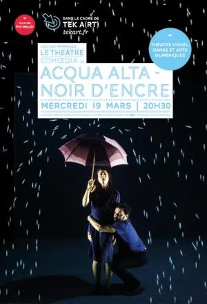 "Acqua Alta - Noir d'encre" par Adrien M & Claire B