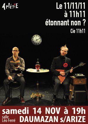 Le 11/11/11 à 11h11 étonnant non ?