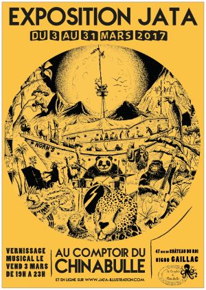 Vernissage au Chinabulle ! JATA + Original Rockers