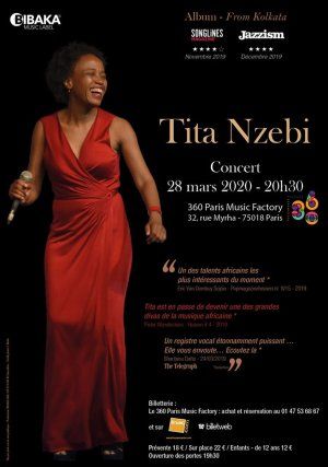 Tita Nbezi au Paris Music Factory