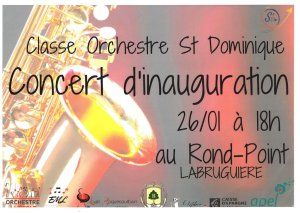 Concert d'inauguration