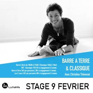 Stage de barre à terre et danse classique avec Christine Thévenet