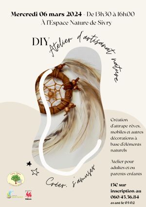 Atelier d'artisanat nature