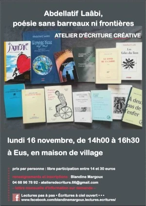 Abdellatif Laâbi, poésie sans barreaux ni frontières • Atelier d'écriture