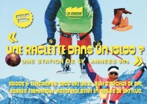 La Friche Montaudran en mode station de ski rétro 90's 