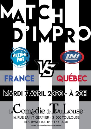 Match d'improvisation : France vs Québec